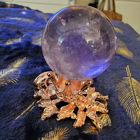 32g, Christmas Bells Sphere Holder, Rose Gold Tone, New! - Picture 9 of 10